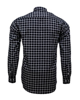 JADE BLACK CHECKED PREMIUM COTTON SHIRT