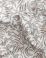 SAND CREAM WHITE WITH VILAYCHI PRINTED COTTON SHIRT