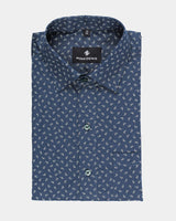 fantastic blue printed shirt