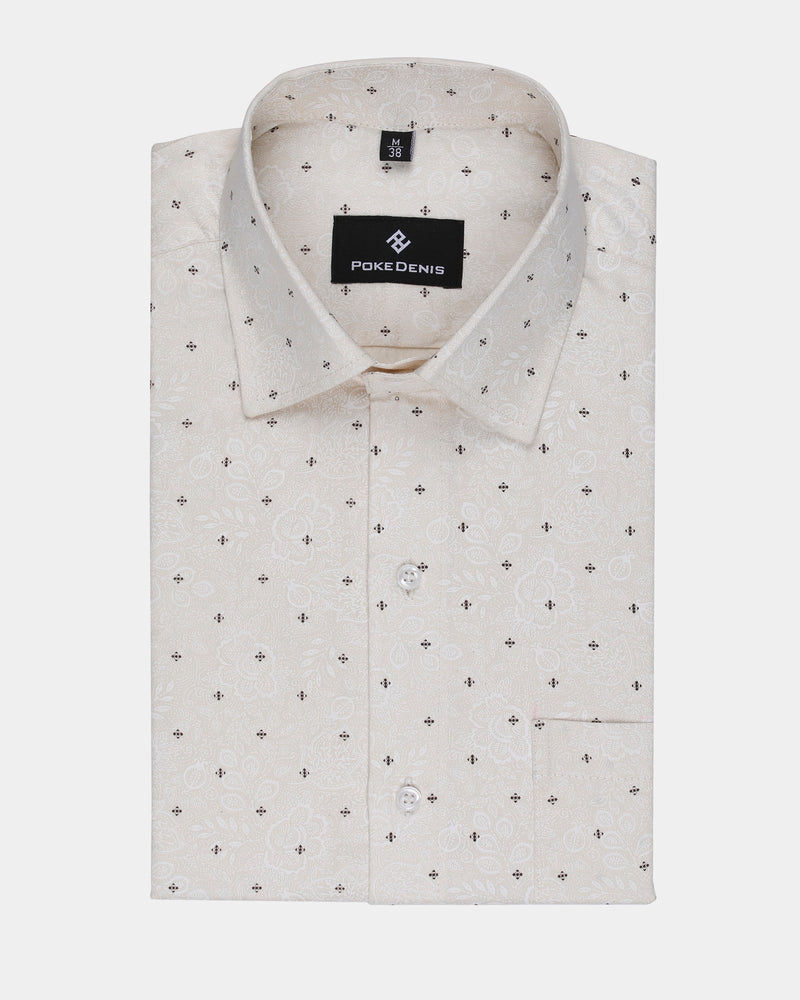 super star's cream shirt for men
