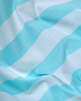 HORIZONE WHITE STRIPED SOFT COTTON SHIRT