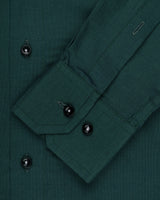 DARK GREEN PLAIN PREMIUM COTTON SHIRT