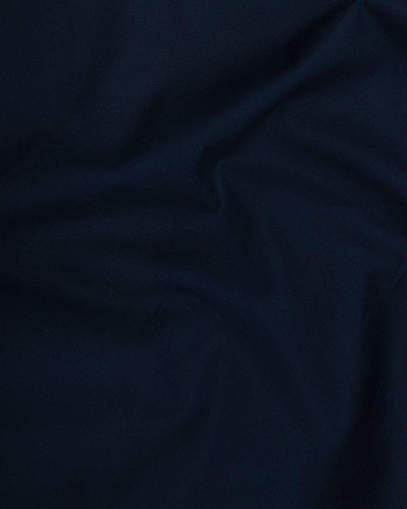 ROYAL BLUE PLAIN PREMIUM TWILL COTTON SHIRT